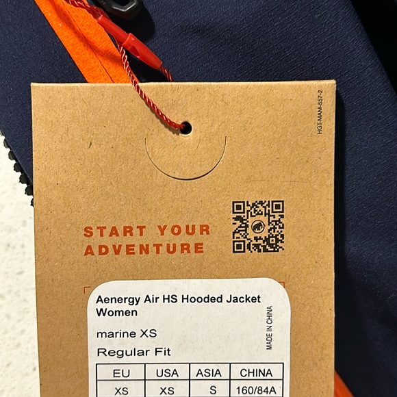 Mammut Aenergy Air HS Hooded Women Ski Touring Jacket - Picture 7 of 10